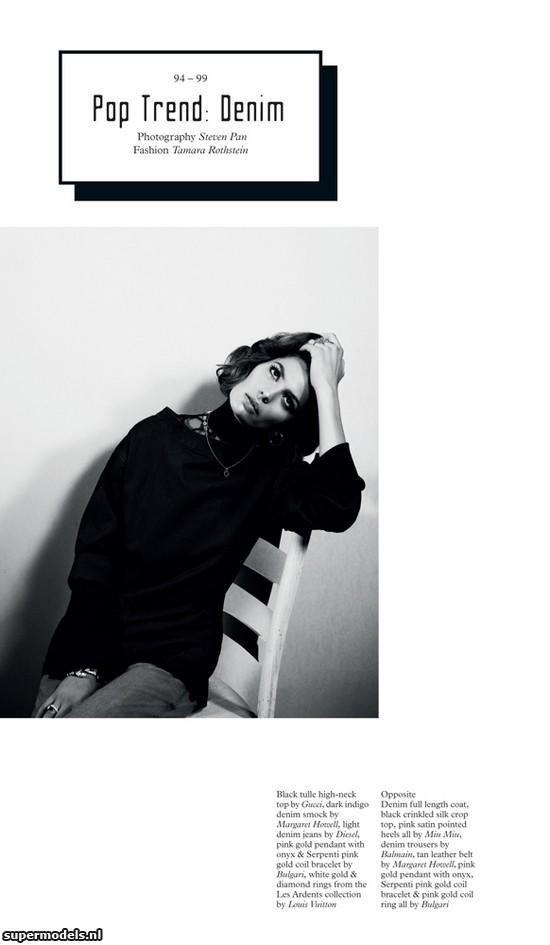 Amarillo y denim para la primavera verano 2013