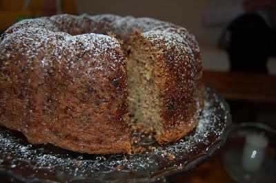 Bundt cake de plátano
