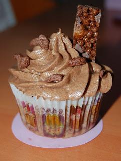 Cupcakes de barritas de cereales