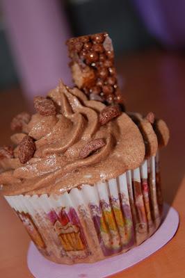 Cupcakes de barritas de cereales
