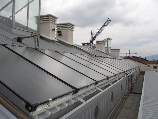 En España desde 2006 la solar térmica se utiliza para ACS