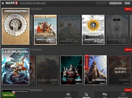 NARR8, aplicación gratis en español de cómics animados y libros interactivos #Android #iOS narr8-episodios