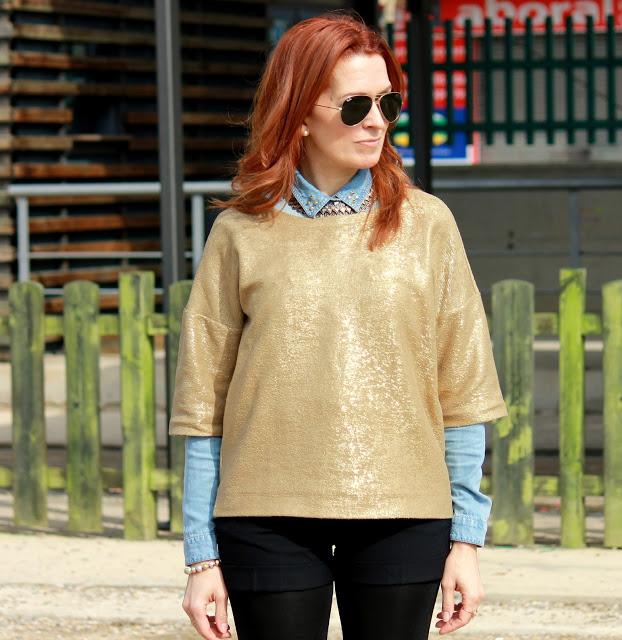 Golden Sweatshirt