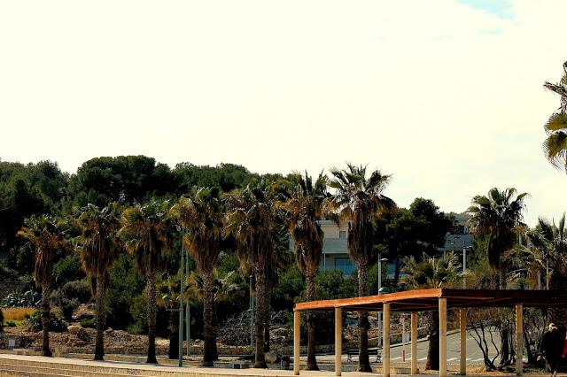 Red blazer on a day at the beach