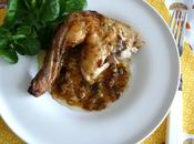 Pollo asado limón hierbas provenzales