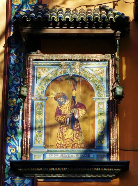 Retablo de Jesús del Gran Poder en Villa Lucía.