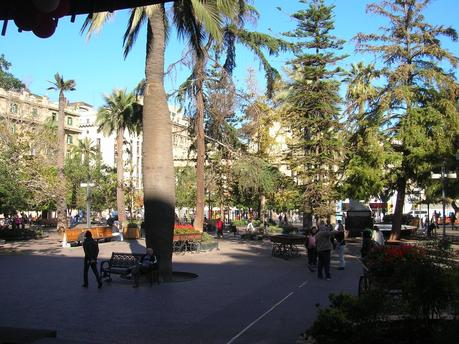 Plaza de Armas Santiago, Santiago de Chile, Chile, vuelta al mundo, round the world, La vuelta al mundo de Asun y Ricardo