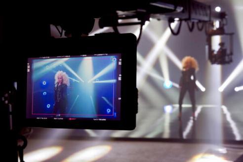 Christina Aguilera graba videoclip con Pitbull