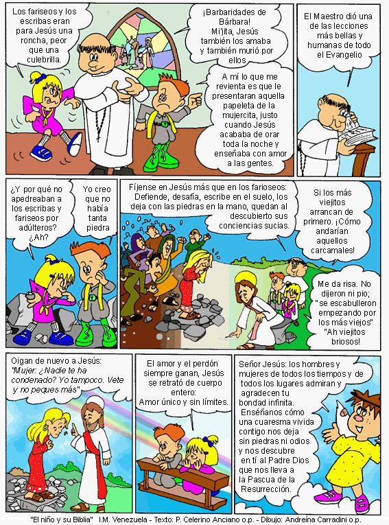 EVANGELIO DOMINICAL EN CÓMIC: (V CUARESMA) 17 DE MARZO 2013