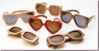 Gafas de madera, lo último en tendencias