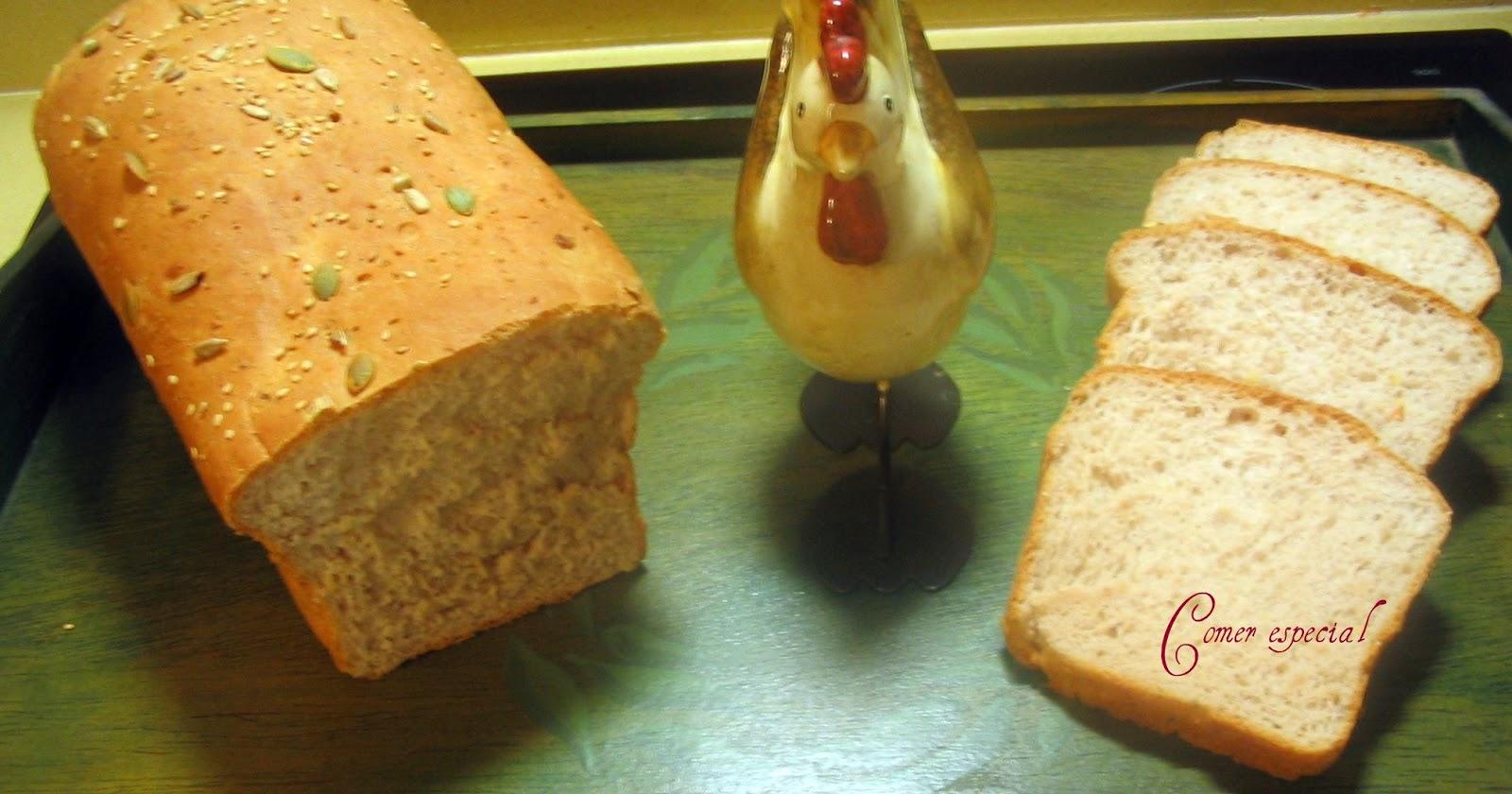 Pan de molde con semillas