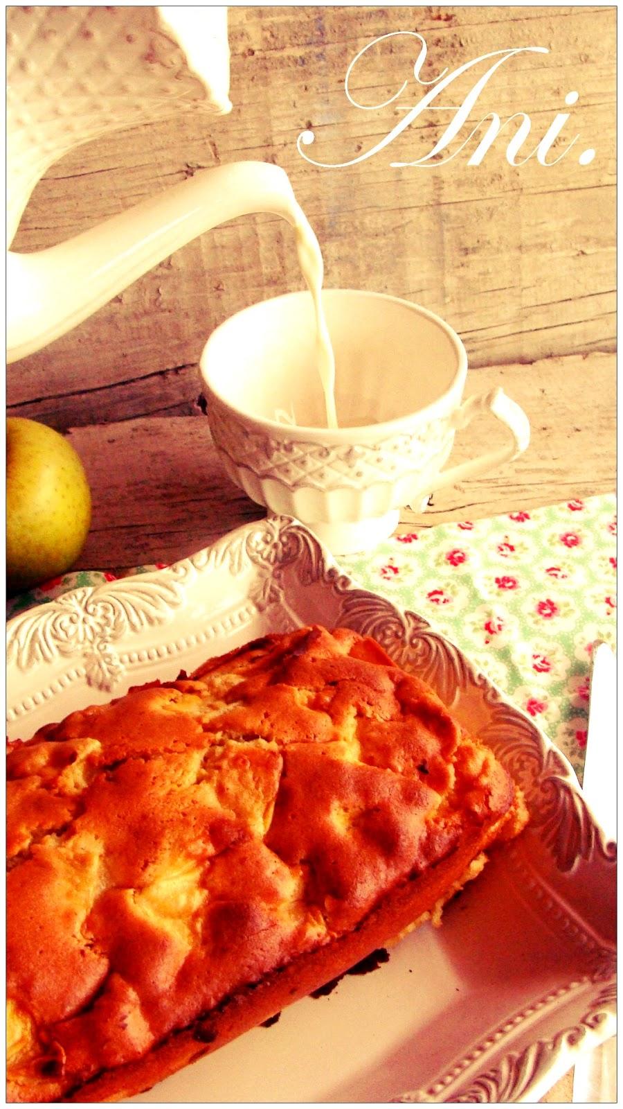 Pastel de manzana facilísimo.