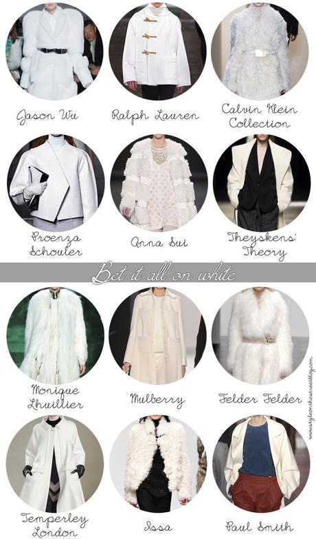 Trend alert: Bet it all on white | NYFW & LFW F/W 2013-2014