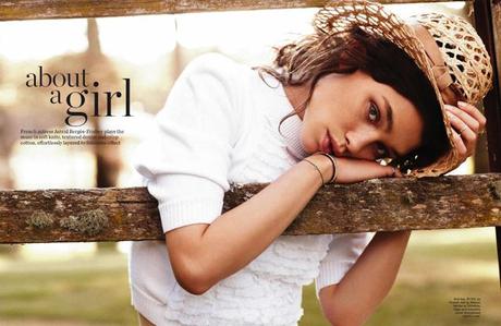 About a girl - Astrid Berges-Frisbey for Marie Claire Australia March 2013