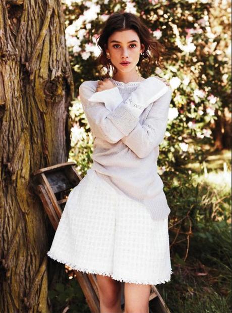 About a girl - Astrid Berges-Frisbey for Marie Claire Australia March 2013
