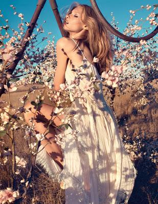 Anna Selezneva Stuns para Blumarine Spring 2013