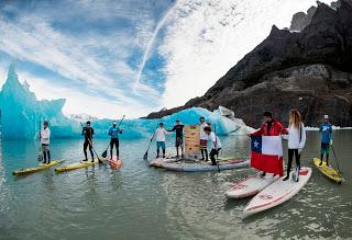 EN PUERTO NATALES SE REALIZA LA PRIMERA ETAPA DEL CIRCUITO MUNDIAL DE STAND UP PADDLE RACE