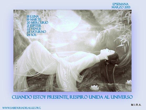 12ªSemana Marzo 2013- Equinoccio Primavera-