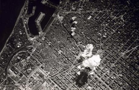 El bombardeo de Barcelona del 17 de marzo de  1938