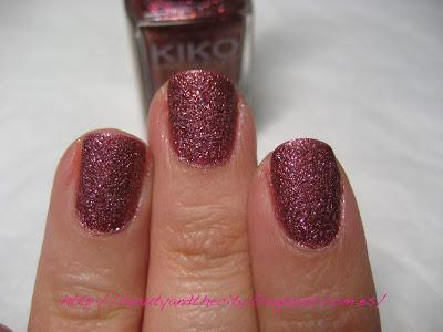 Sugar Mat Nail Laquer de KIKO