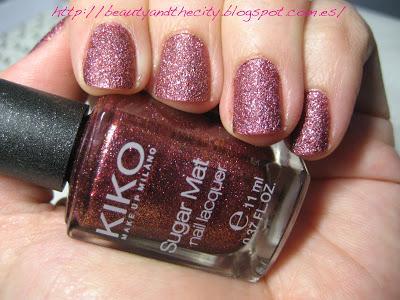 Sugar Mat Nail Laquer de KIKO