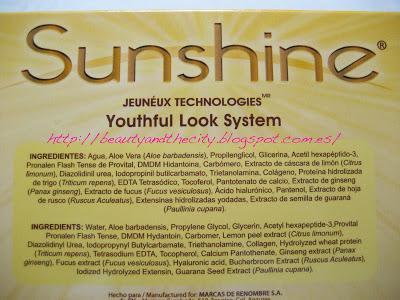 Sunshine Youthful Look System de Éternelle