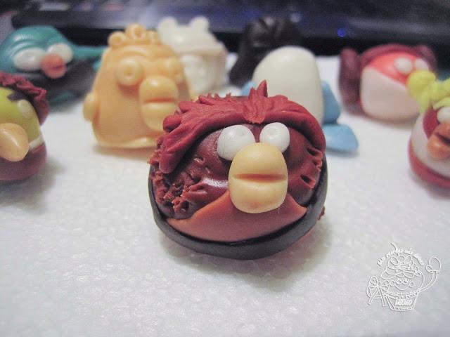 TARTA DECORADADA ANGRY BIRDS STAR WARS