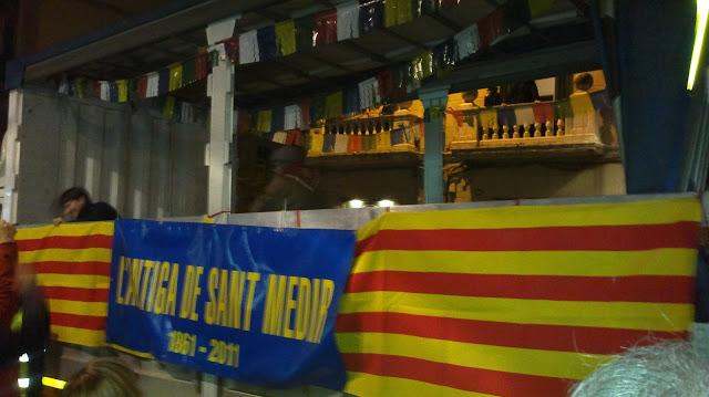 BARCELONA...BARRIO DE GRÀCIA, FESTES DE SANT MEDIR, 3-03-2013...