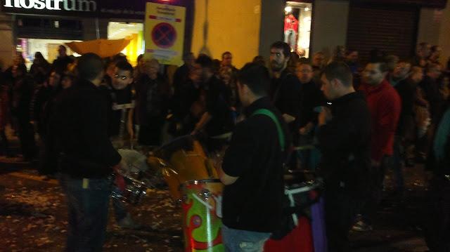 BARCELONA...BARRIO DE GRÀCIA, FESTES DE SANT MEDIR, 3-03-2013...