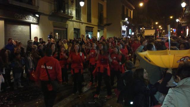 BARCELONA...BARRIO DE GRÀCIA, FESTES DE SANT MEDIR, 3-03-2013...