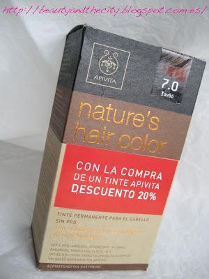 Nature's hair color de APIVITA