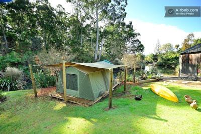 Carpa Rustica para Safaris y Turismo