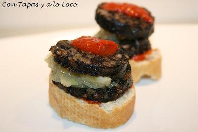 Hamburguesa de morcilla
