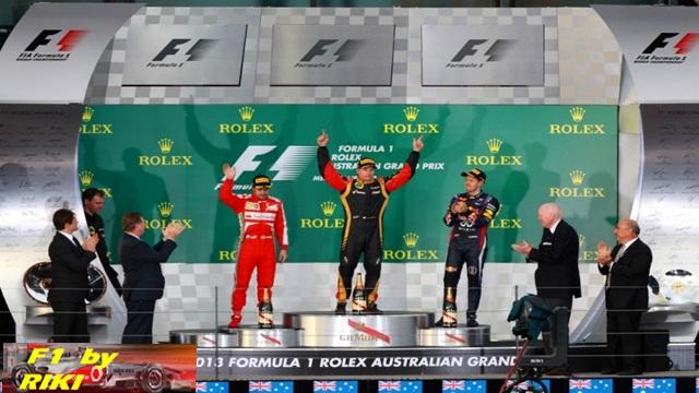 COMENTARIOS DE LOS GANADORES DEL GP DE AUSTRALIA 2013