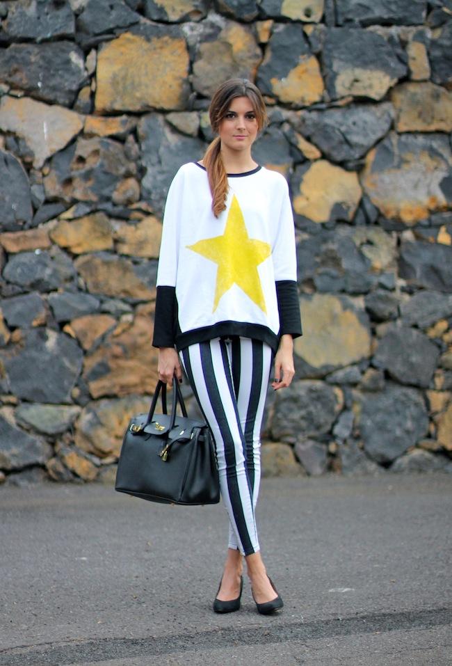 Private party + Tenerife moda + Stripes pants