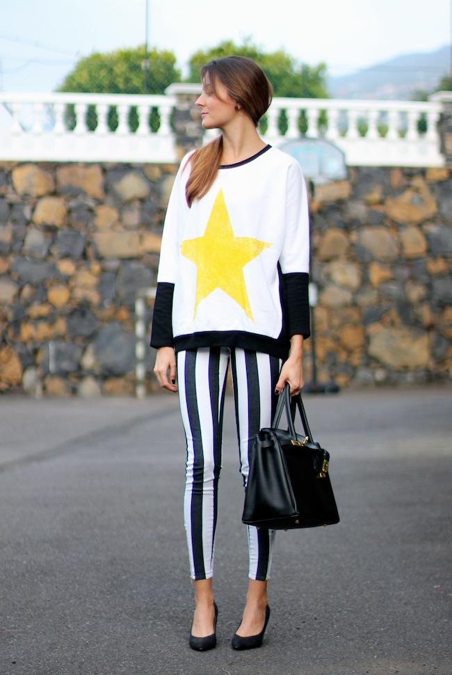 Private party + Tenerife moda + Stripes pants