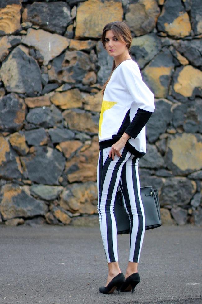 Private party + Tenerife moda + Stripes pants