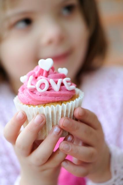Lovely pinky and delicious cupcakes