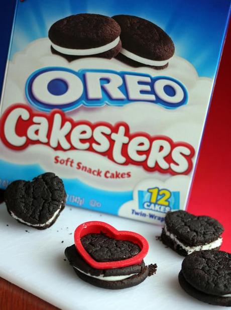 Cómo hacer Mini Corazón Cakesters Oreo Para San Valentín