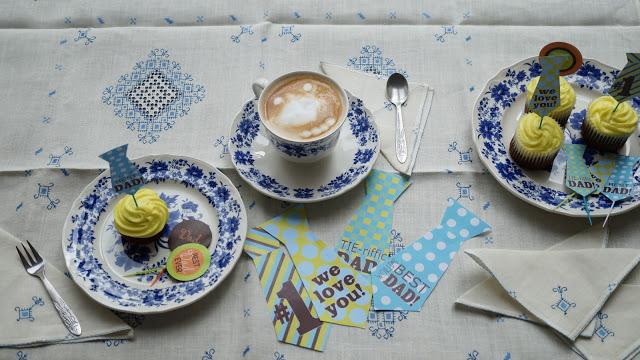 Cupcakes de chocolate y limón (y Feliz día del Padre)