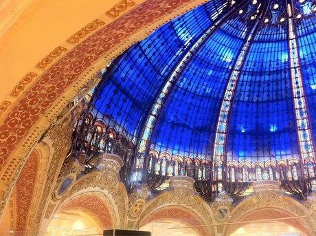 París en Octubre. Galerías Lafayette