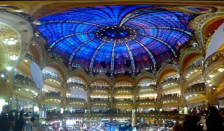 París en Octubre. Galerías Lafayette París en Octubre. Galerías Lafayette