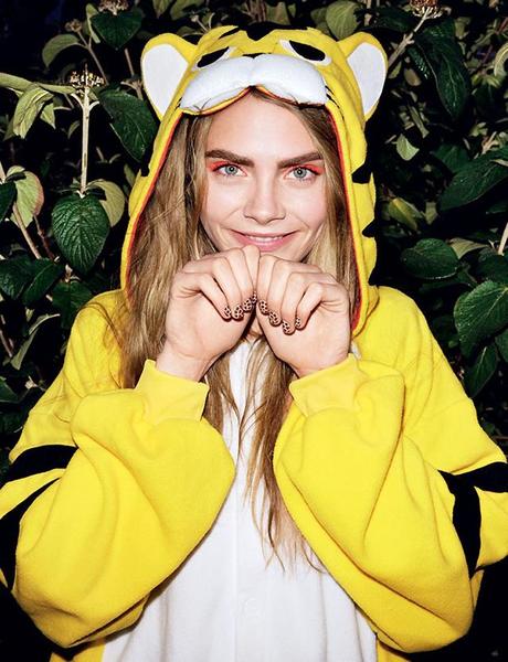 Cara Delevingne, the Queen of onesies