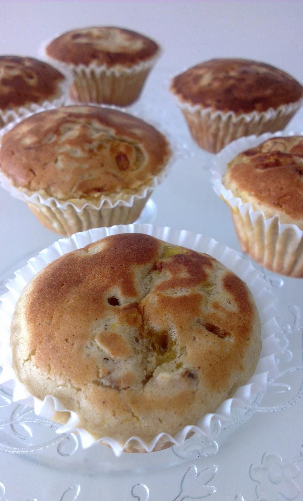 ♥ Muffins de naranja y muesli