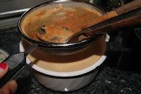 Sopa de Pollo express con Fideos y Huevo