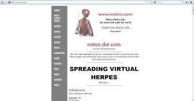 web con imágenes de accidentes y enfermedades