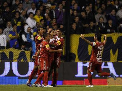 Boca jrs 1 - Argentinos jrs 1: De local cuesta más