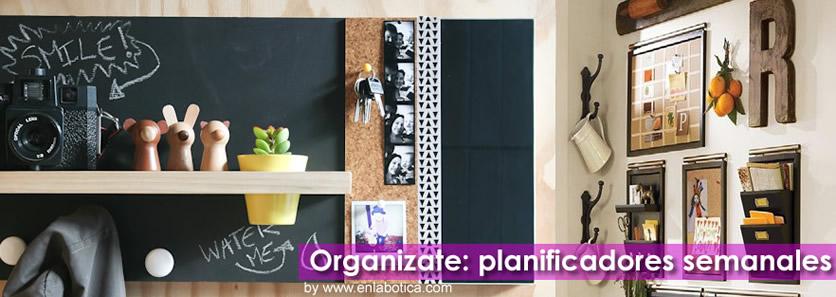 Organizate: planificadores semanales