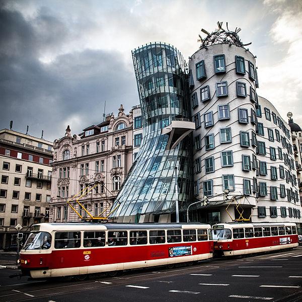 Casa Danzante, Praga - Frank Gehry