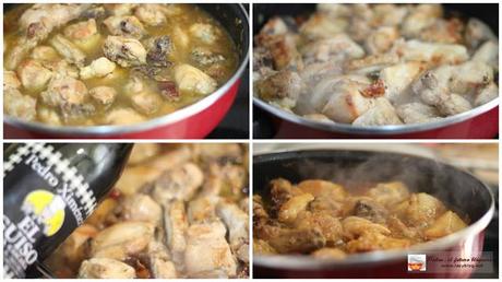 Delicioso guiso moruno de pollo con naranja y frutas secas